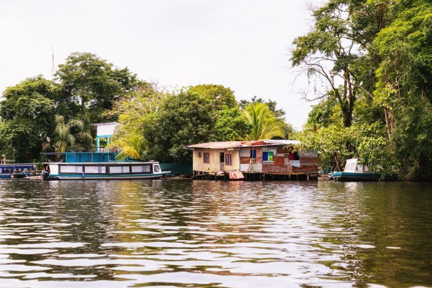 Tortuguero River Houses Costa Rica